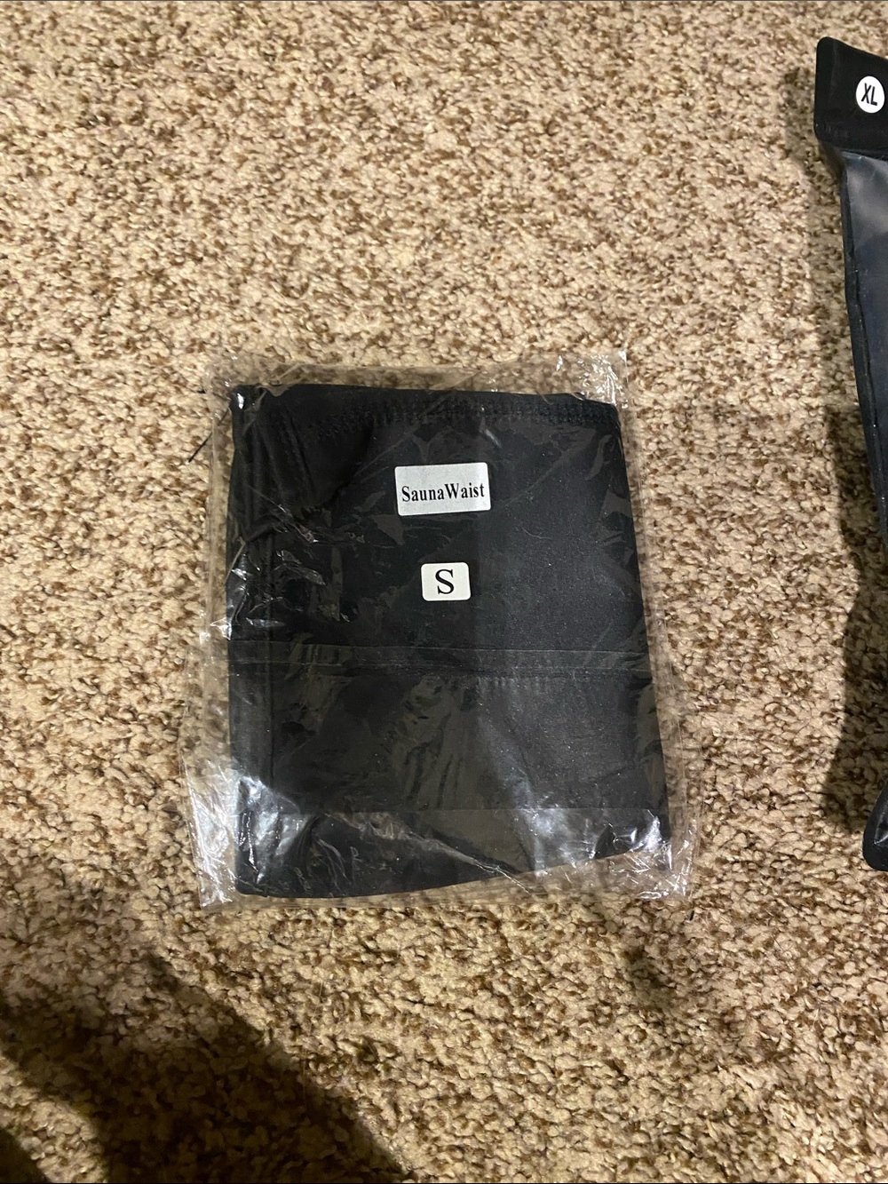SaunaWaist Black Waist Trainer - Small